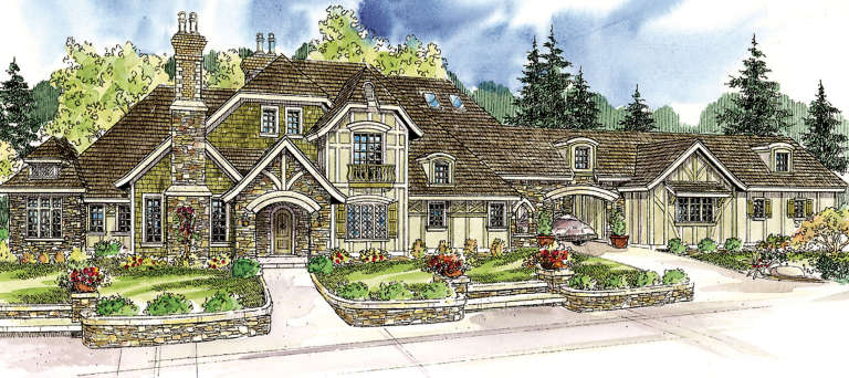 House Plan House Plan #4030 Front Elevation