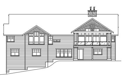Country House Plan #035-00419 Elevation Photo