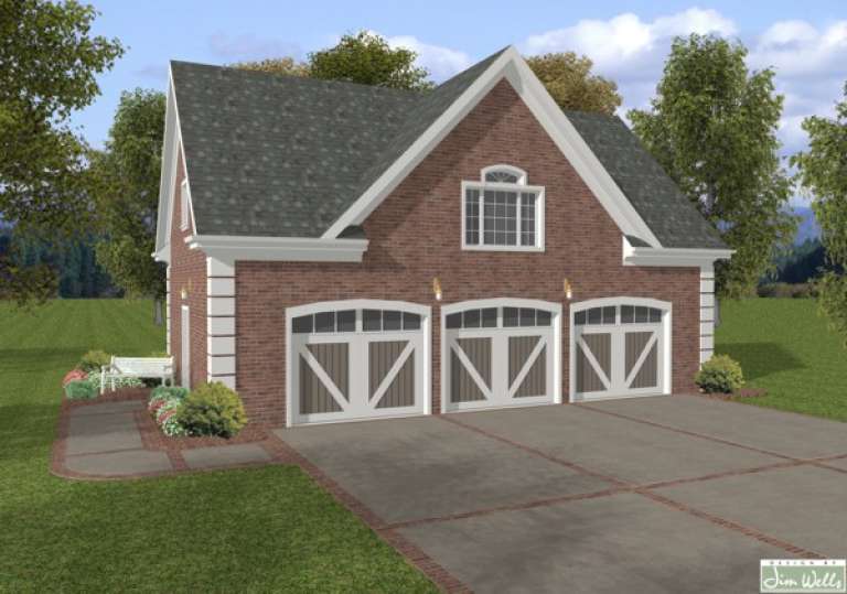 House Plan House Plan #4054 Front Elevation