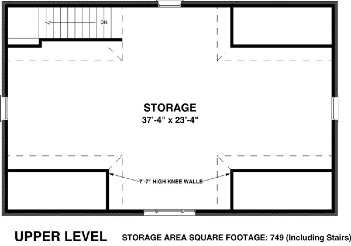 Floorplan 2 for House Plan #036-00167