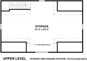 Floorplan 2 for House Plan #036-00168