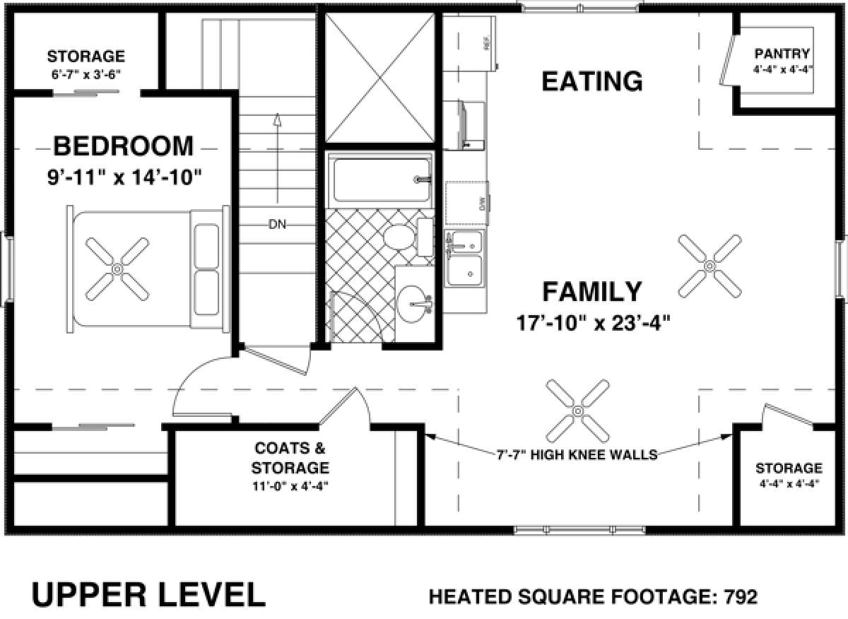Floorplan 2 for House Plan #036-00169