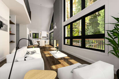 Vacation House Plan #034-00058 Additional Photo