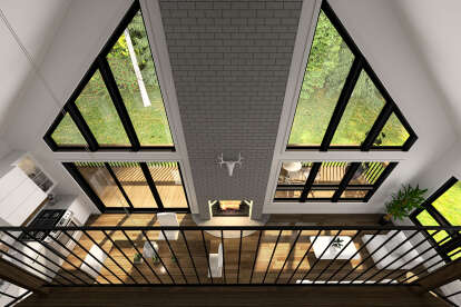 Vacation House Plan #034-00058 Additional Photo