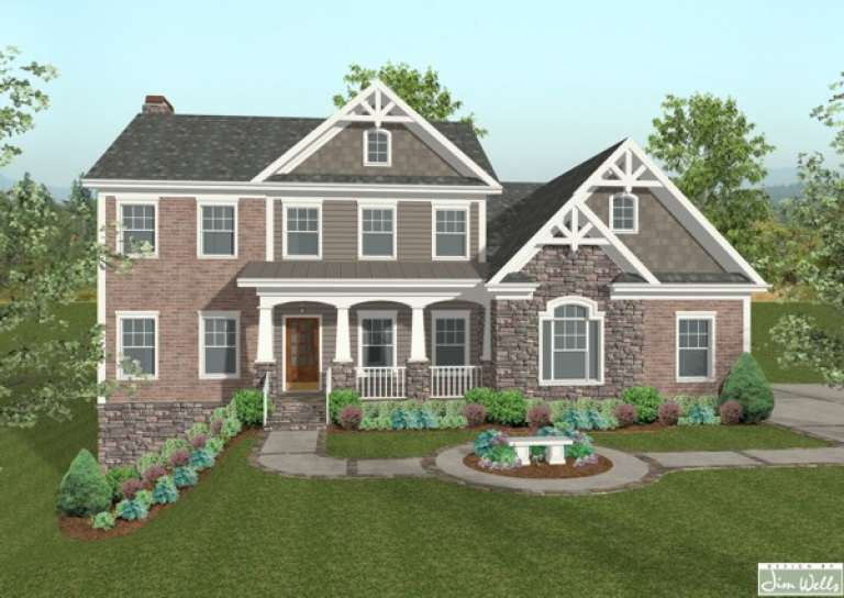 House Plan House Plan #4072 Front Elevation