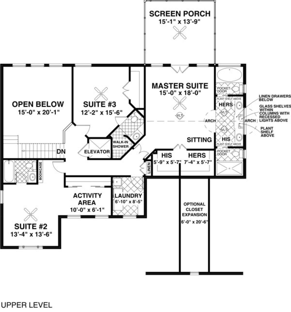 Floorplan 2 for House Plan #036-00171