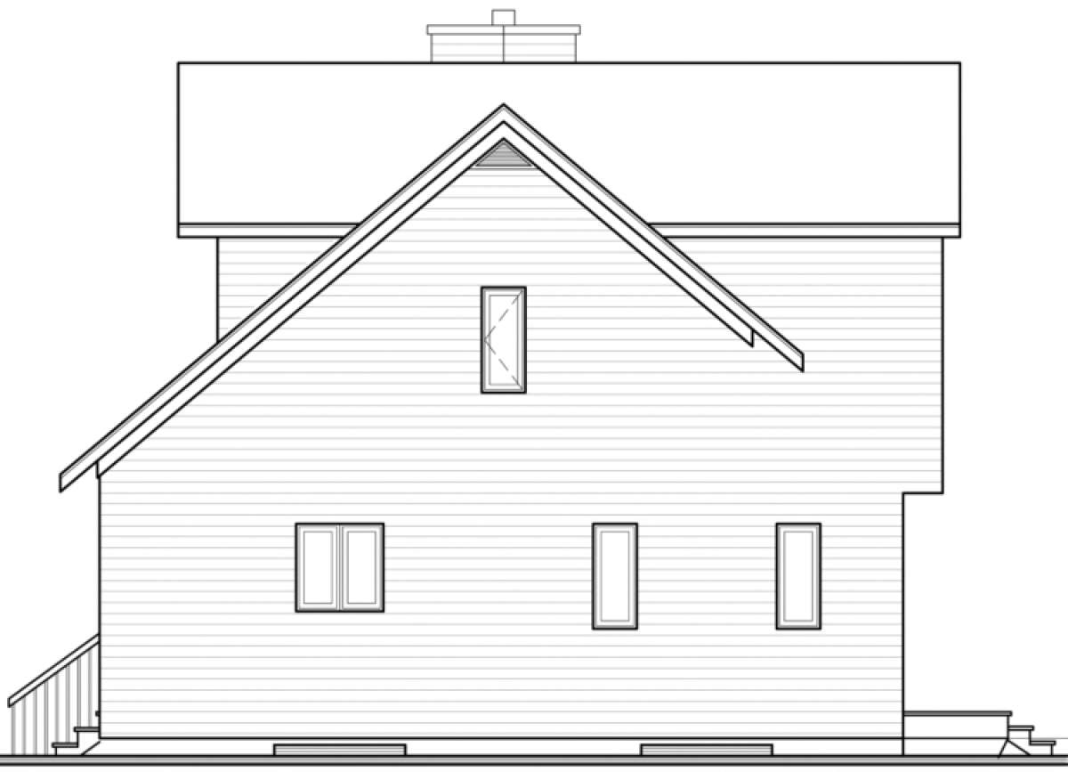 Country House Plan #034-00061 Elevation Photo