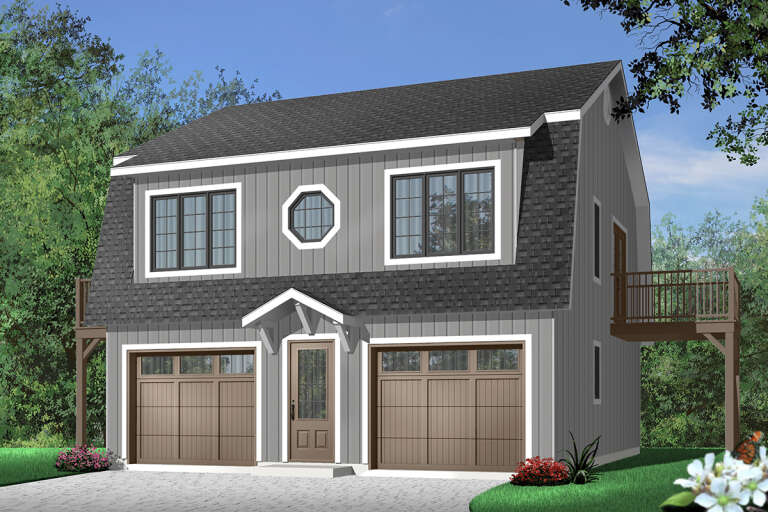 Traditional House Plan #034-00062 Elevation Photo