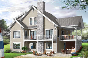 Craftsman House Plan #034-00071 Elevation Photo