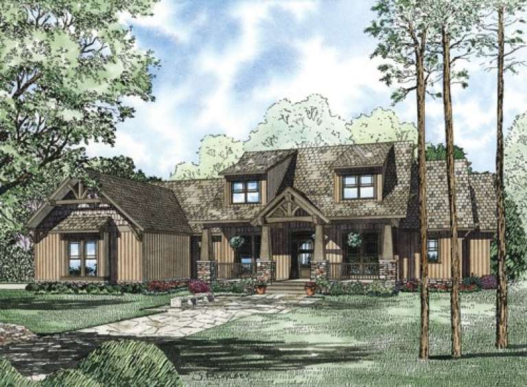 House Plan House Plan #4363 Front Elevation