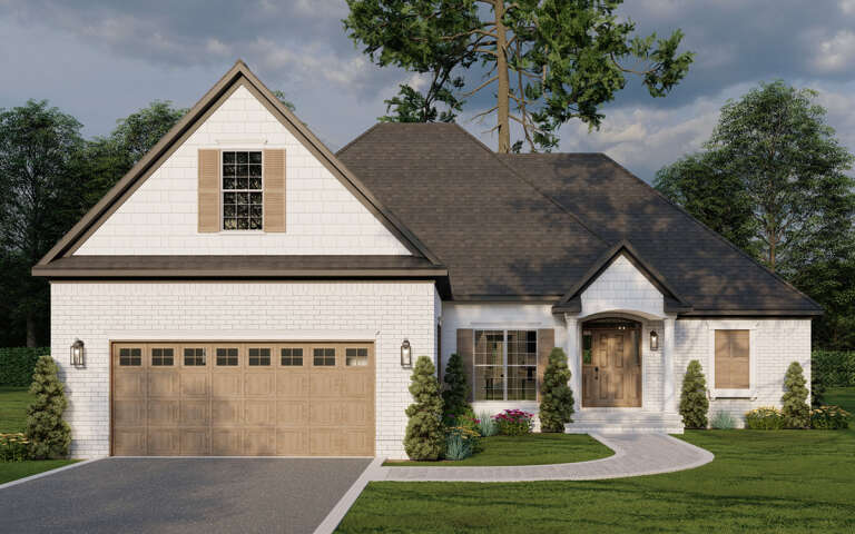House Plan House Plan #4365 Front Elevation 