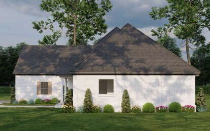 European House Plan #110-00189 Elevation Photo