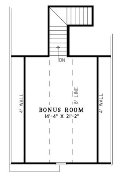 Floorplan 2 for House Plan #110-00190