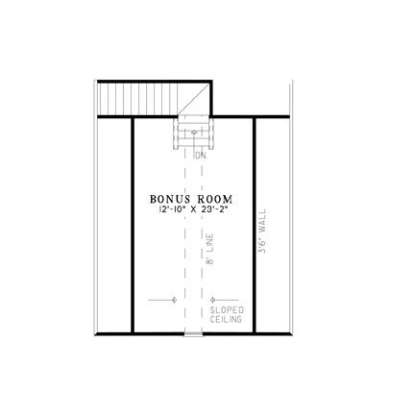 Floorplan 2 for House Plan #110-00191