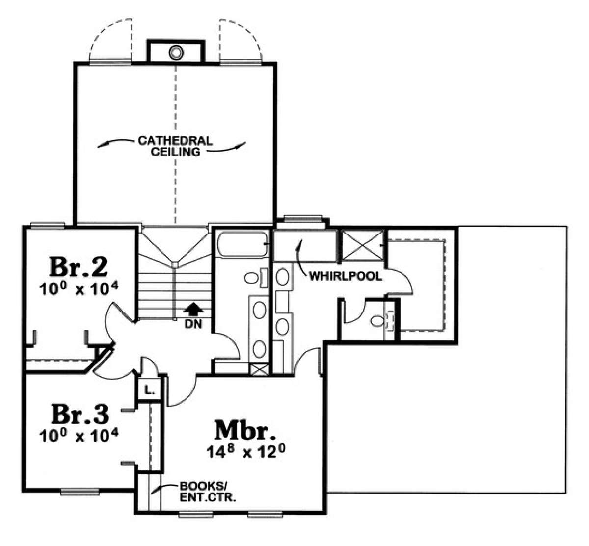 Floorplan 2 for House Plan #402-00488