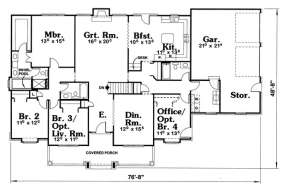 Floorplan 1 for House Plan #402-00499