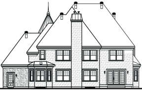 European House Plan #034-00077 Elevation Photo