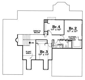 Floorplan 2 for House Plan #402-00530