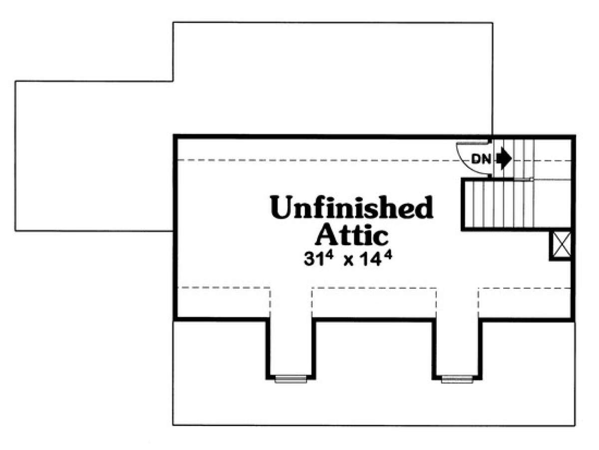 Floorplan 3 for House Plan #402-00540