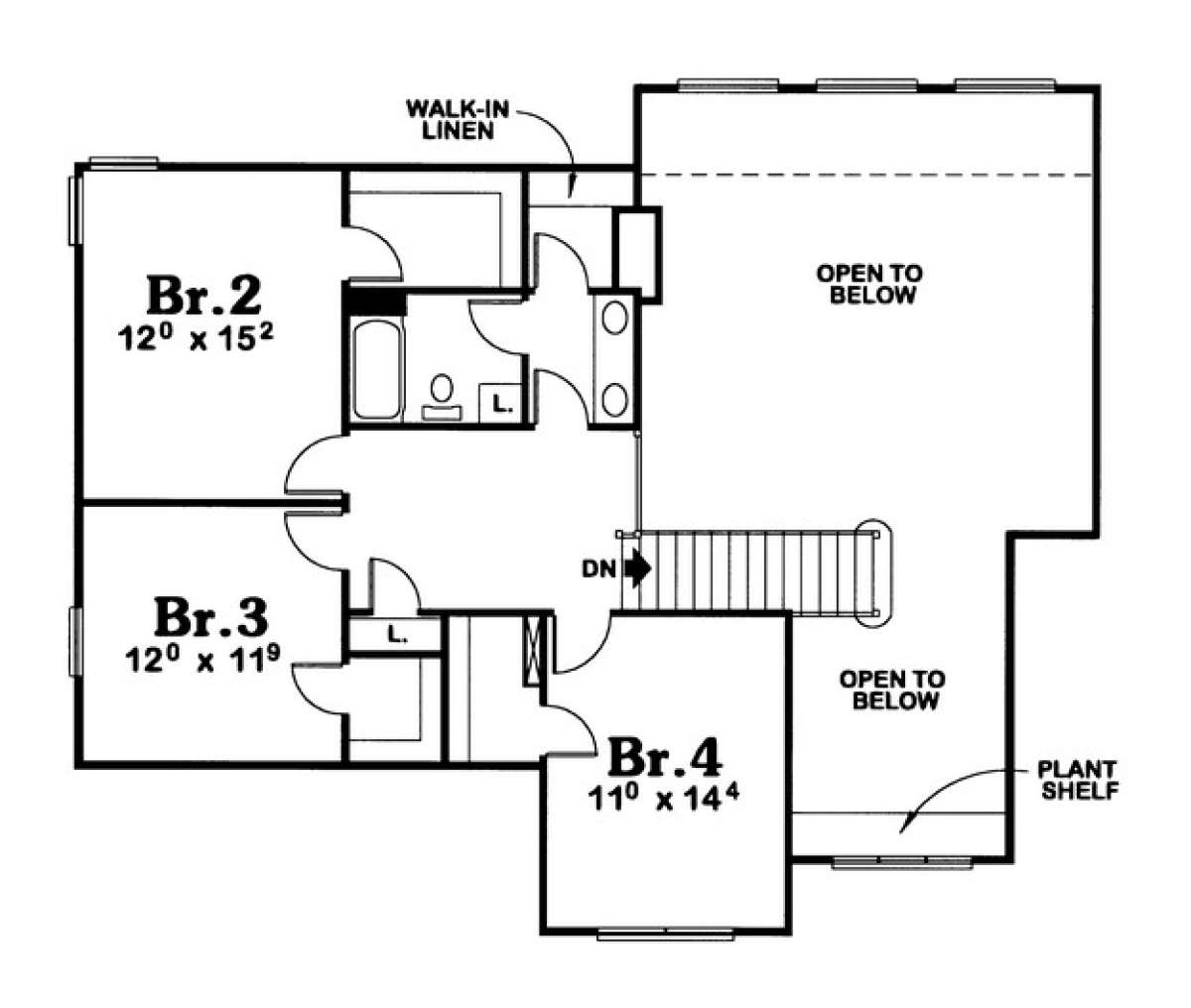 Floorplan 2 for House Plan #402-00583