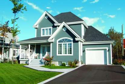 3 Bed, 2 Bath, 1432 Square Foot House Plan - #034-00084
