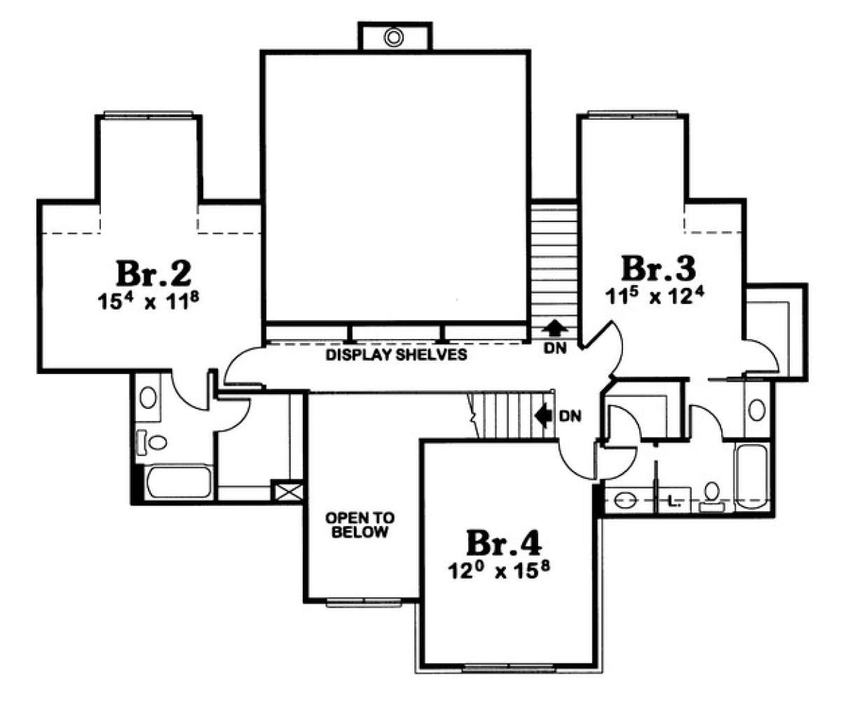 Floorplan 2 for House Plan #402-00600