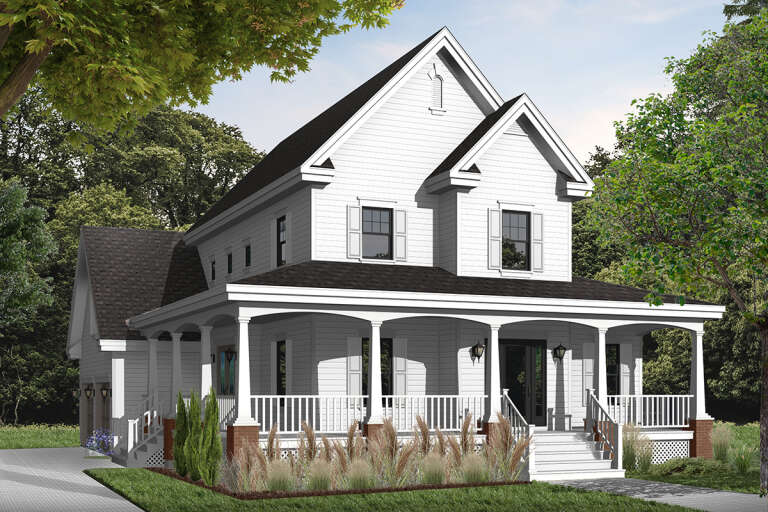 House Plan House Plan #450 Front Elevation 