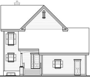 Country House Plan #034-00085 Elevation Photo