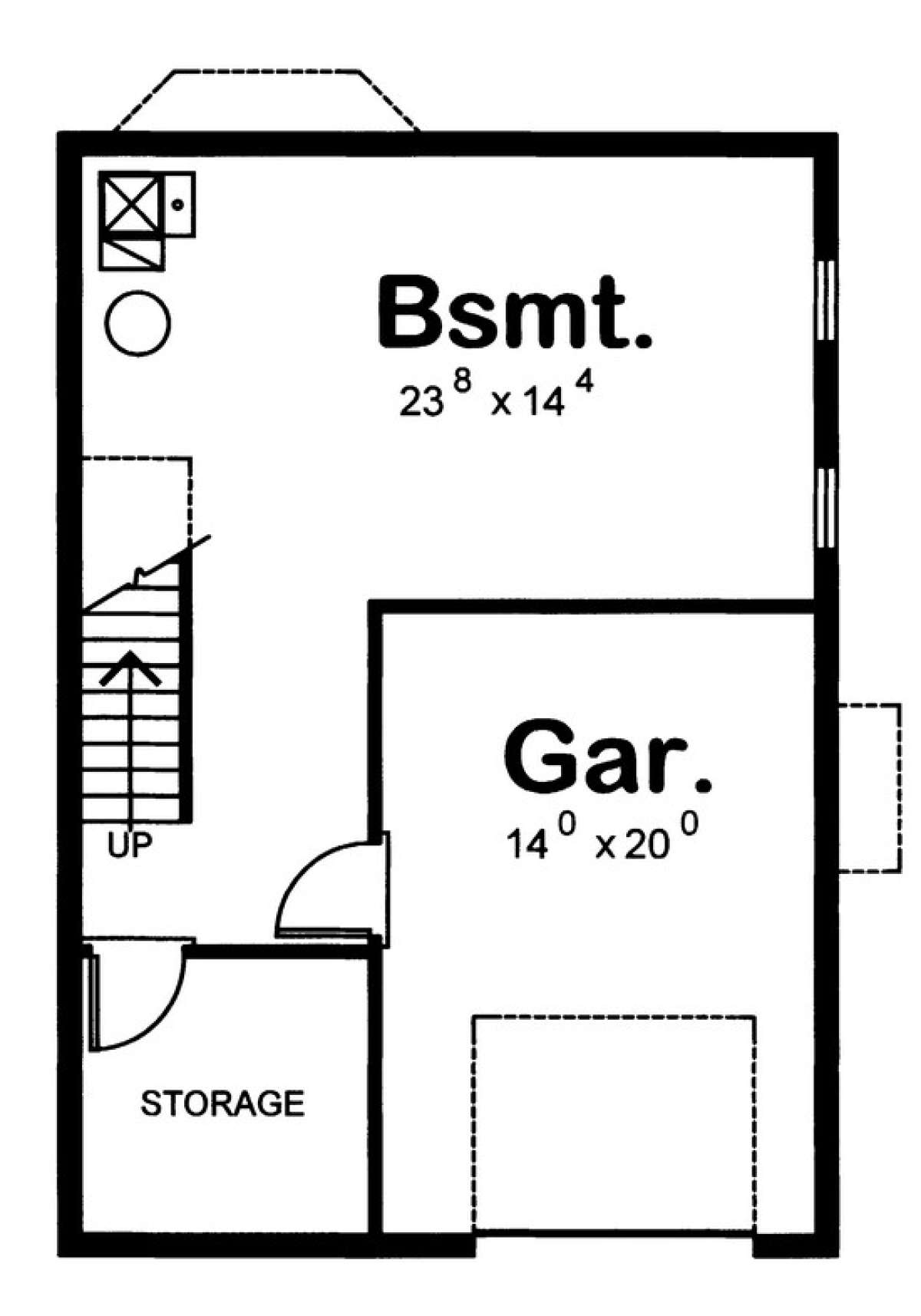 Floorplan 1 for House Plan #402-00618