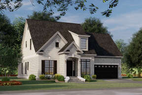 Country House Plan #110-00199 Elevation Photo