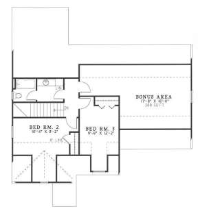 Second Floor for House Plan #110-00199