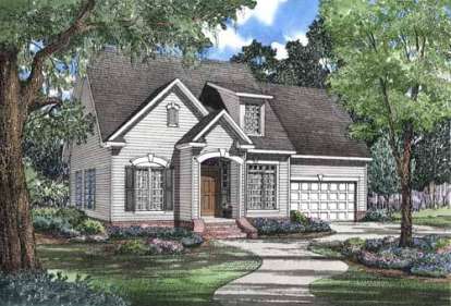 Traditional House Plan #110-00200 Elevation Photo