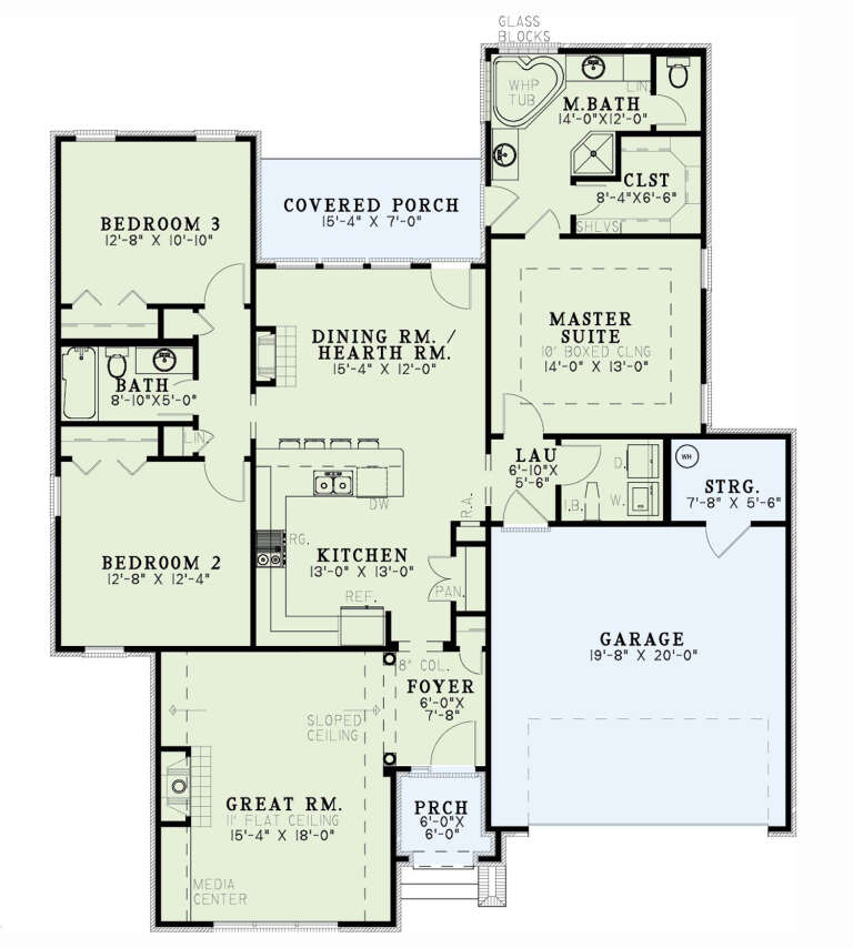 House Plan House Plan #4526 Drawing 1
