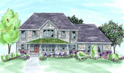 4 Bed, 2 Bath, 3058 Square Foot House Plan - #402-00629