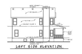Farmhouse House Plan #402-00650 Elevation Photo