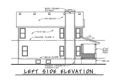 Farmhouse House Plan #402-00650 Elevation Photo