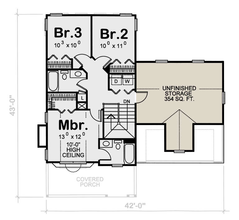 House Plan House Plan #4559 Drawing 2