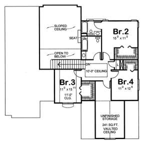 Floorplan 2 for House Plan #402-00666