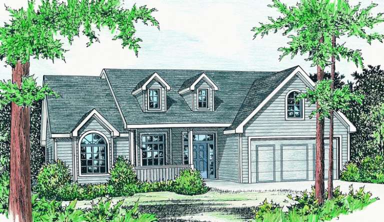 House Plan House Plan #4578 Front Elevation