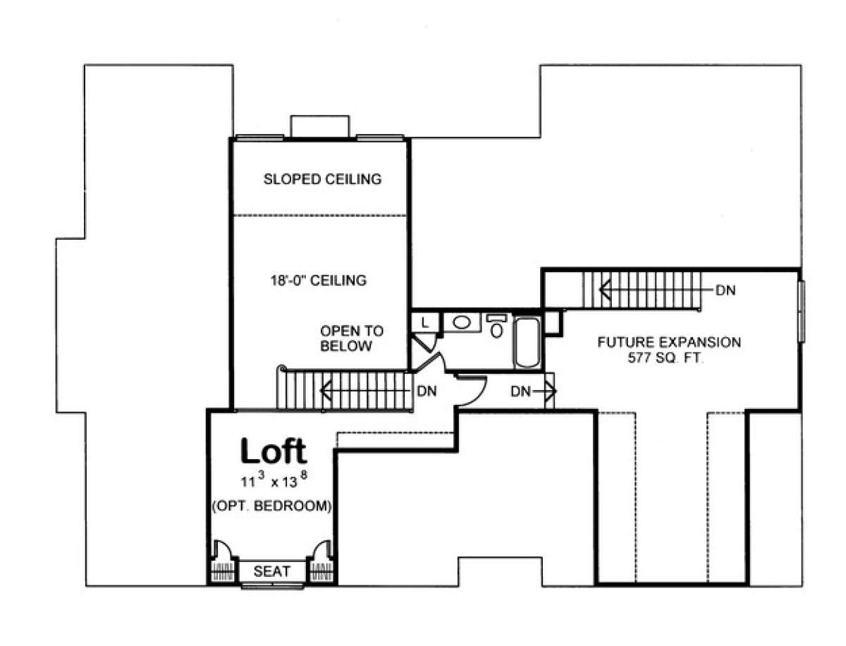 Floorplan 2 for House Plan #402-00698