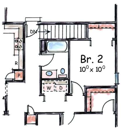 Optional Basement for House Plan #402-00701