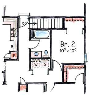 Optional Basement for House Plan #402-00702