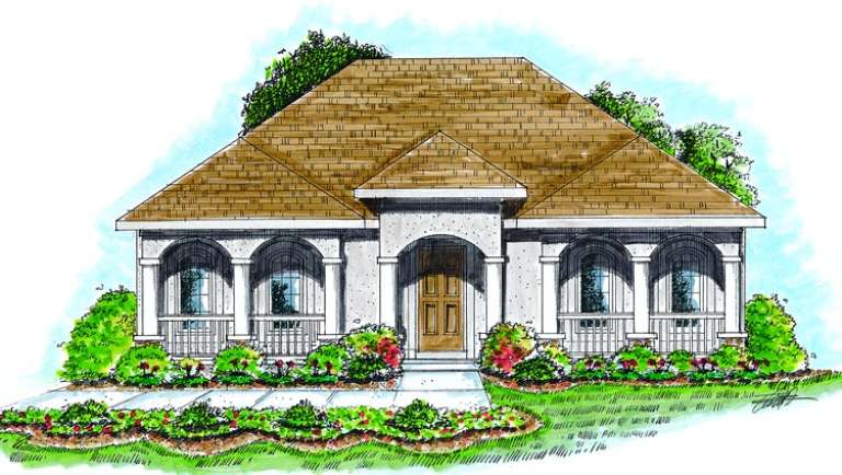 House Plan House Plan #4612 Front Elevation
