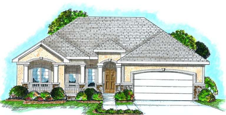 House Plan House Plan #4617 Front Elevation