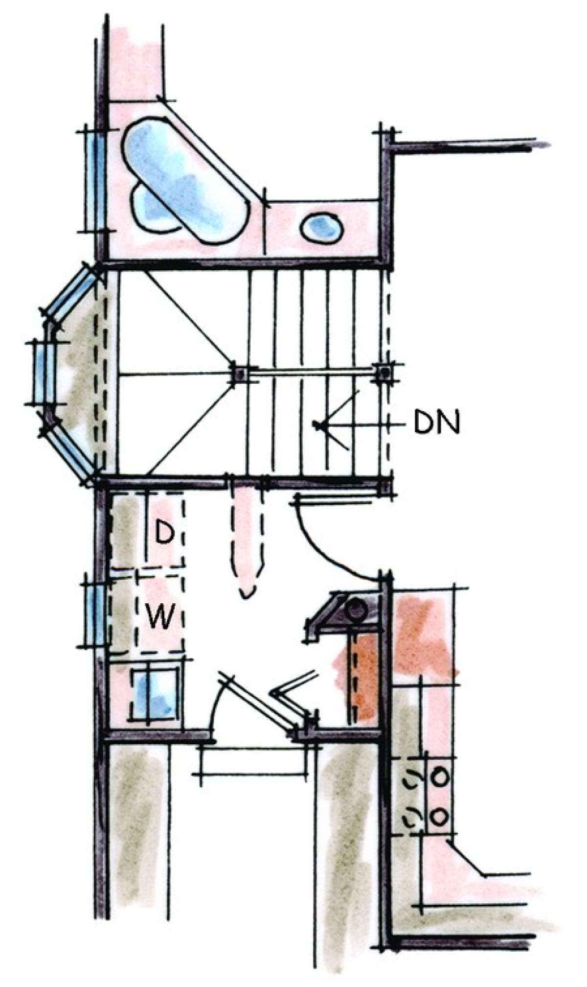 Floorplan 2 for House Plan #402-00712