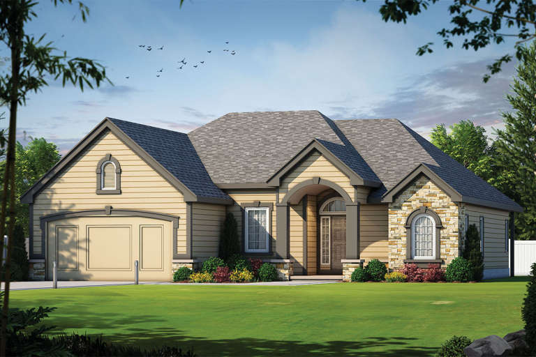 House Plan House Plan #4622 Front Elevation 