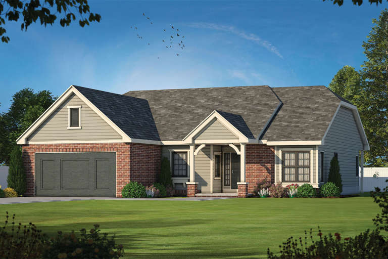 House Plan House Plan #4623 Front Elevation 