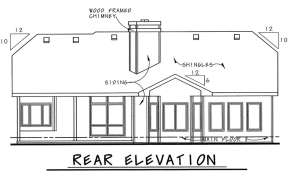Traditional House Plan #402-00714 Elevation Photo