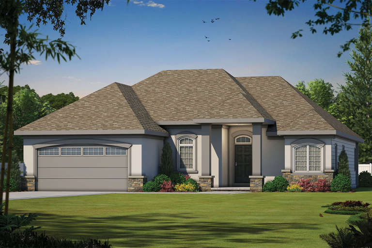 House Plan House Plan #4624 Front Elevation 