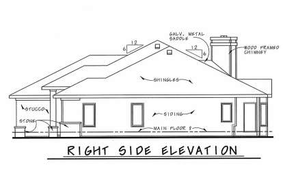Mediterranean House Plan #402-00715 Elevation Photo